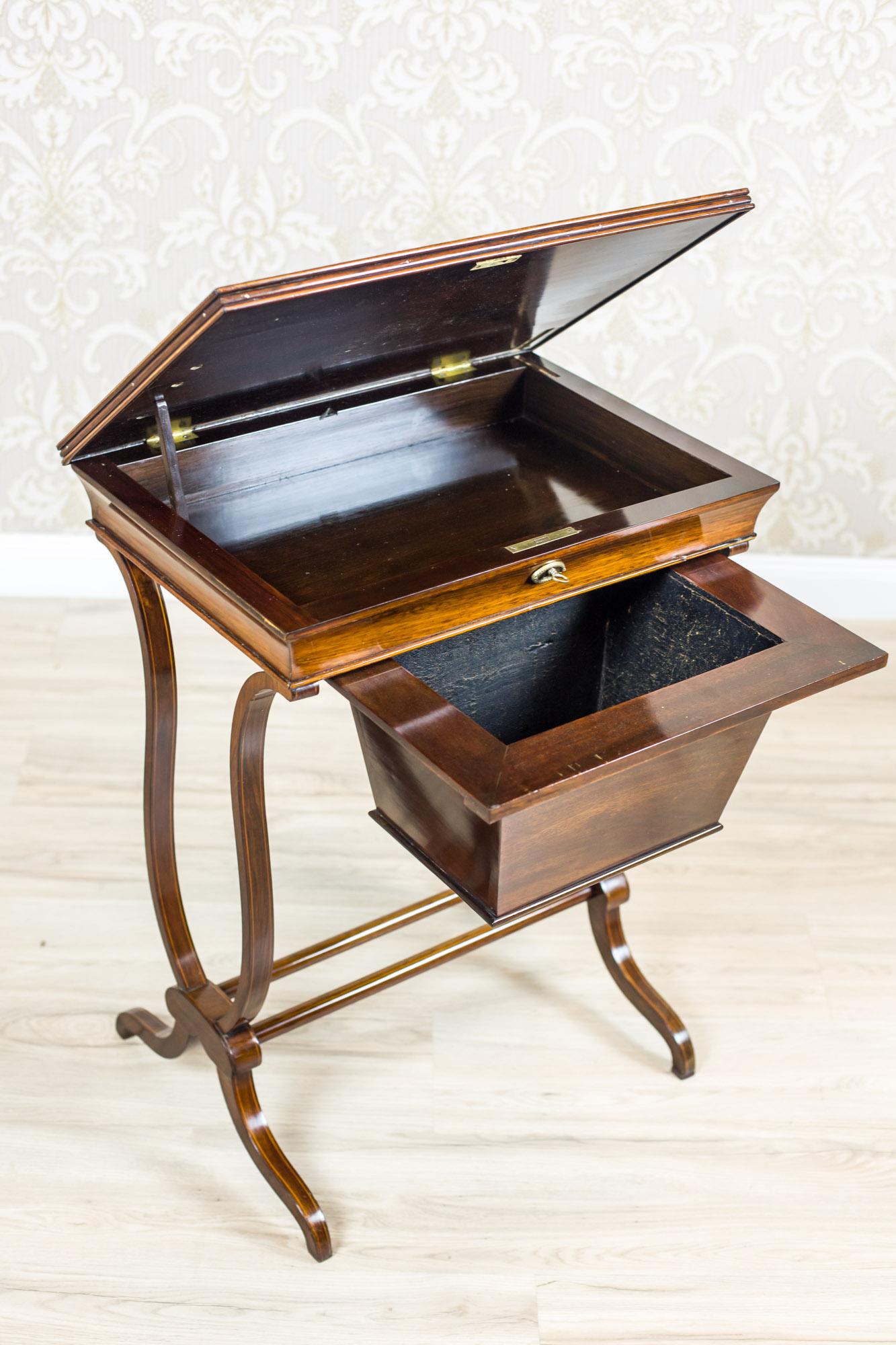 British 19th Century Sewing Table