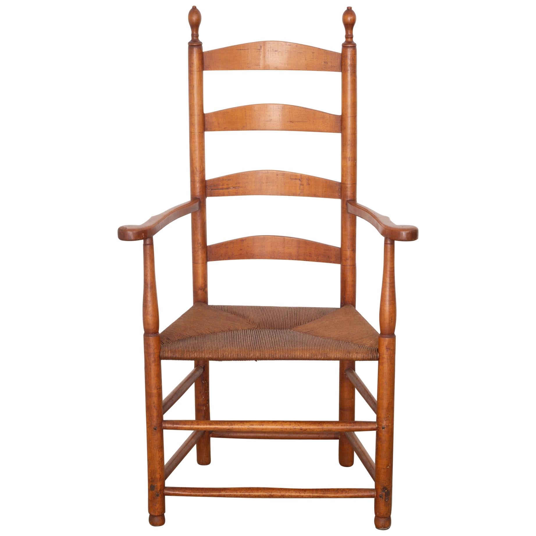 19th Century Shaker Elder's Armchair, circa 1850-1880