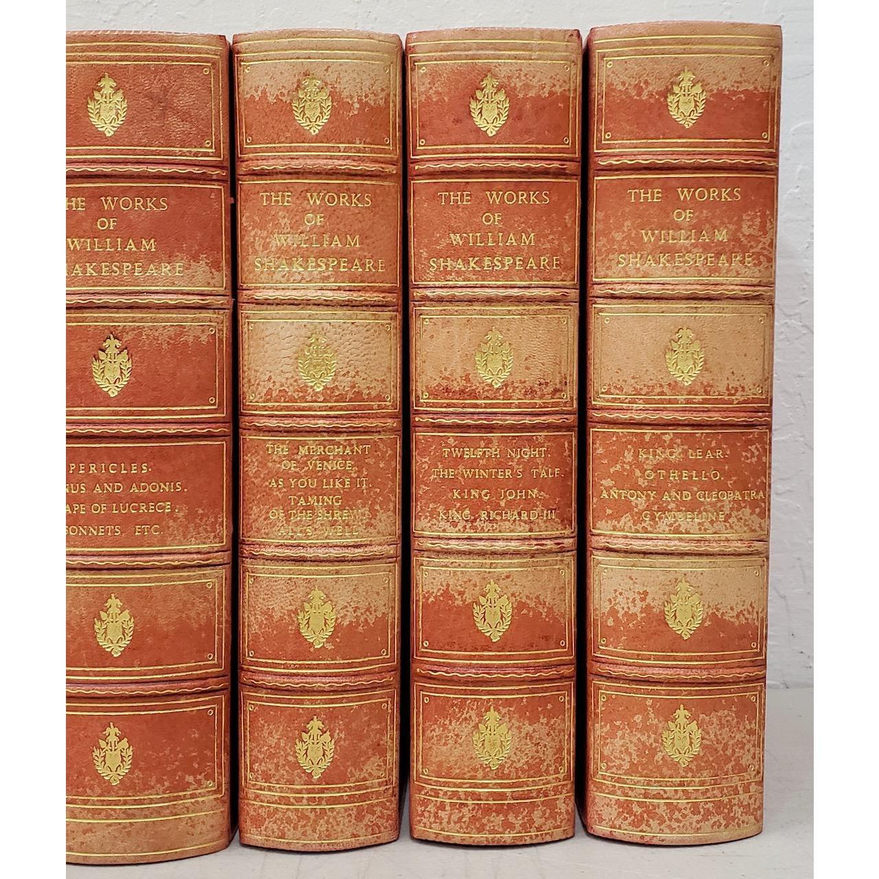 Paper 19th Century Shakespeare 10 Volumes, circa 1894 For Sale