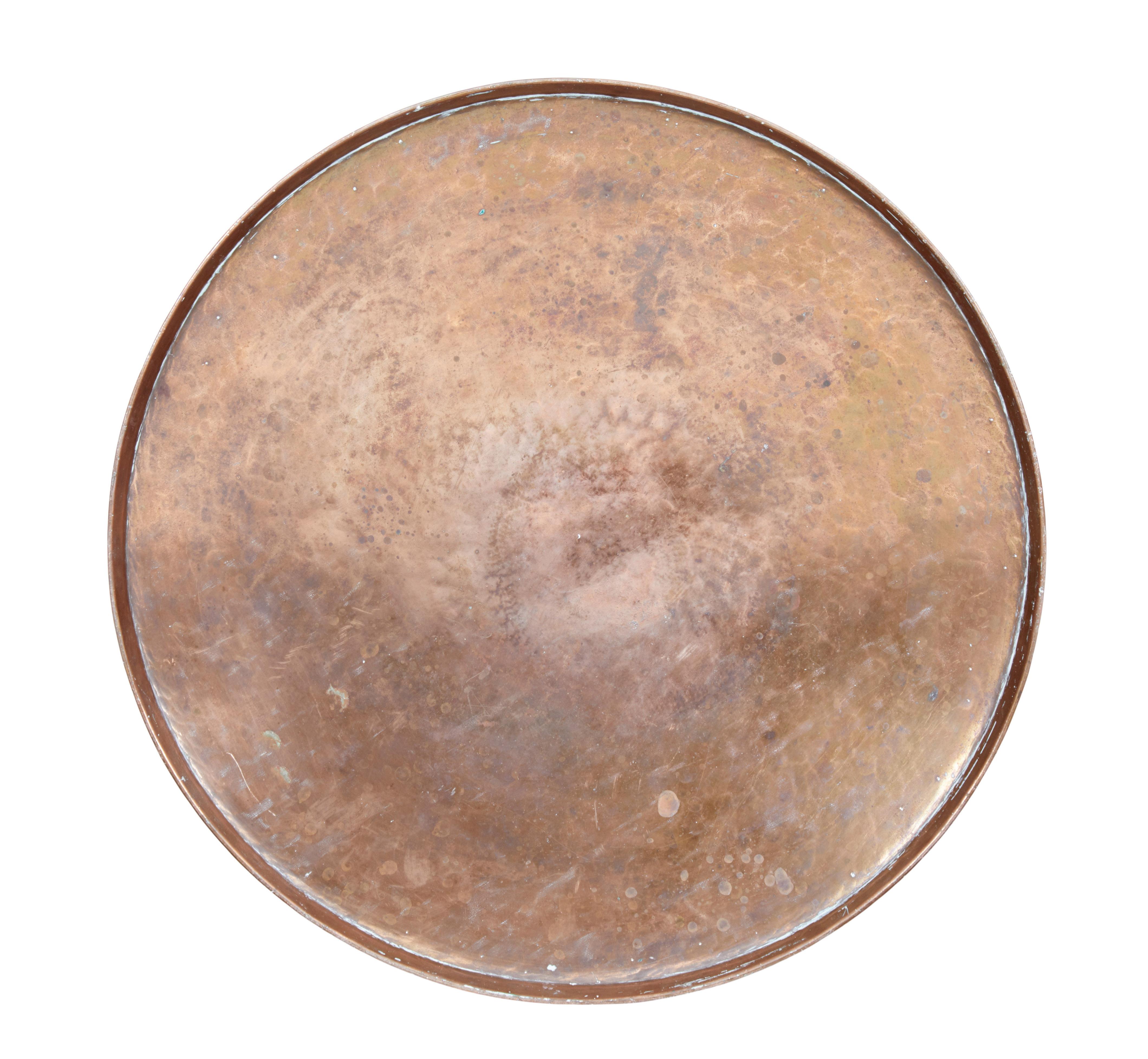 European 19th Century Shaped Copper and Brass Log Bin