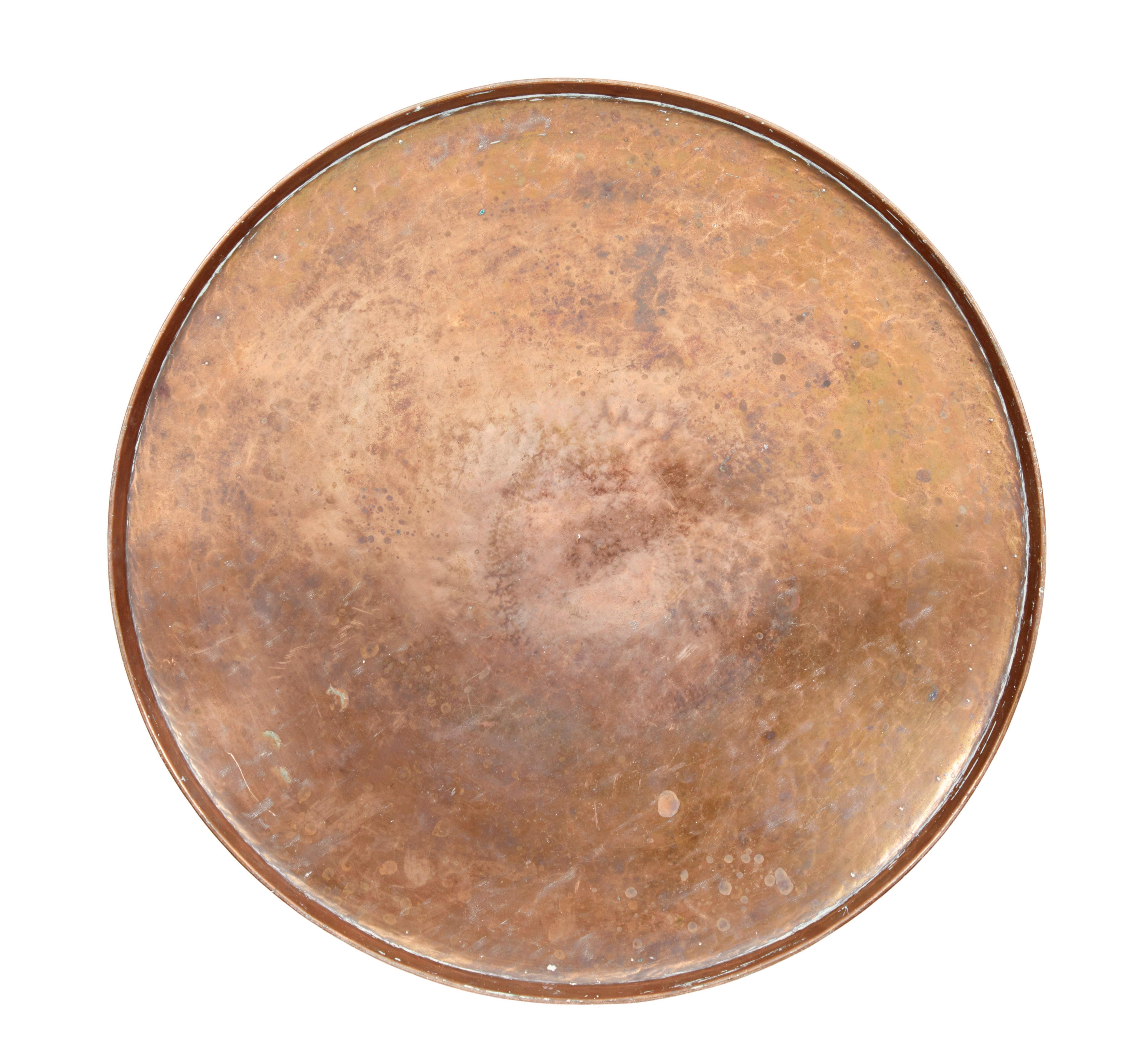 Victorien Poubelle à bûches en cuivre et laiton du 19ème siècle en vente