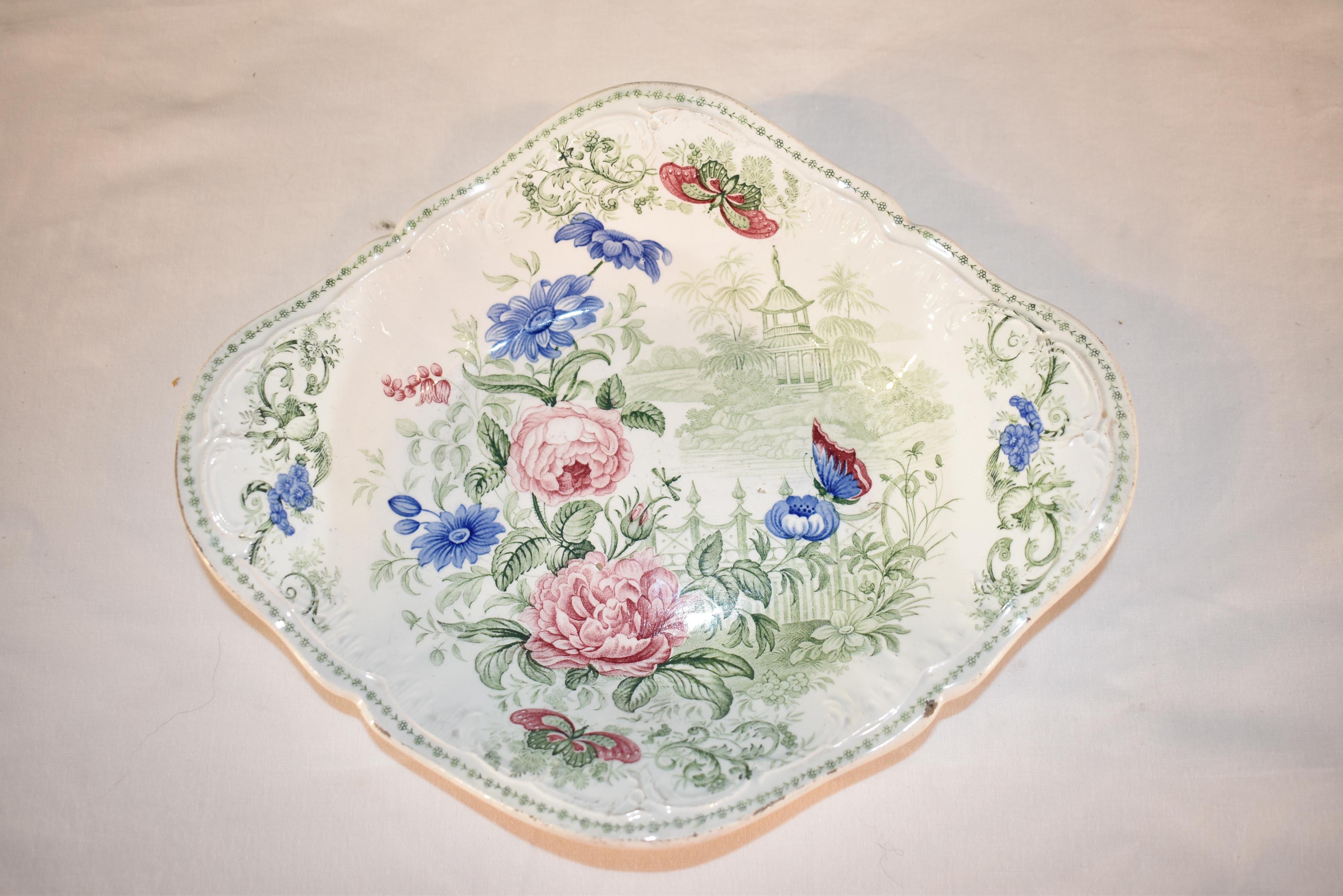 19th Century Shaped Serving Dish For Sale 1