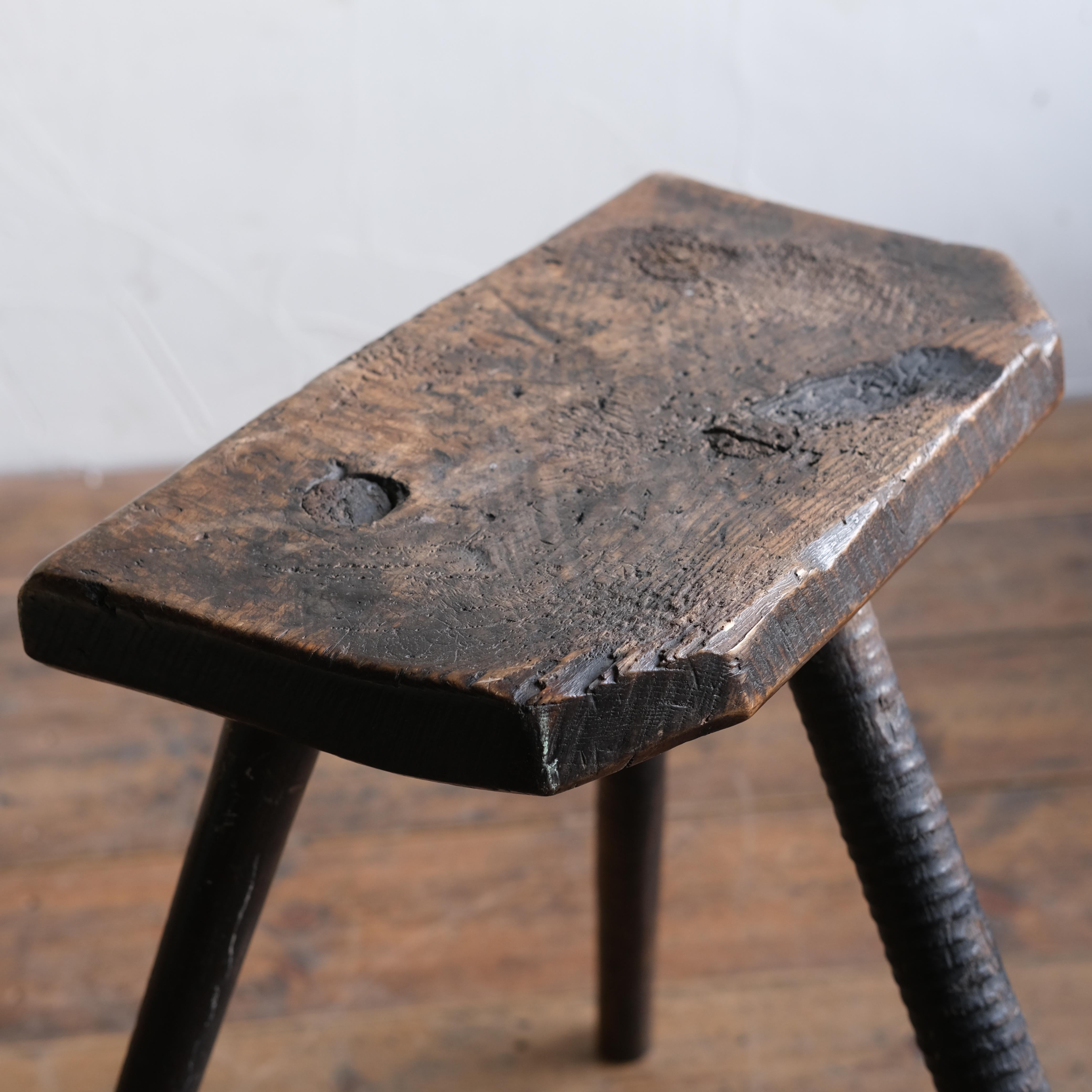 19th Century Sheffield Cutlers Stool In Distressed Condition In Batley, GB