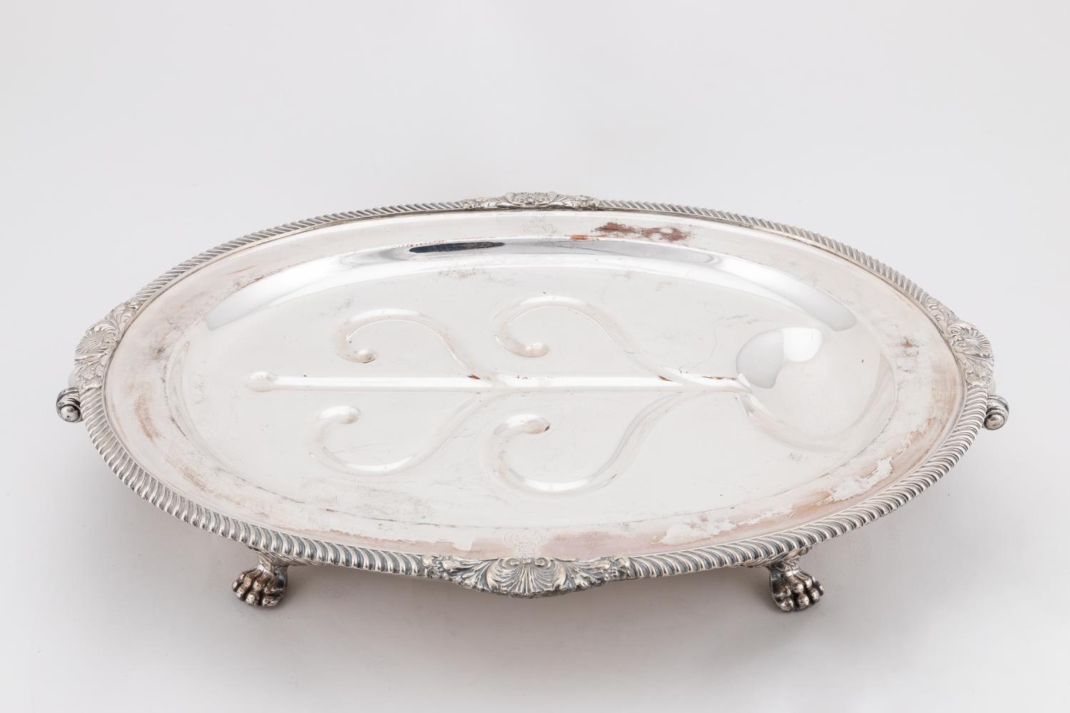 19th Century Sheffield Plate Regimental Meat Dome 3