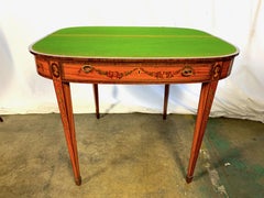 19th Century Sheraton Card Table