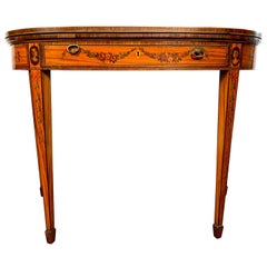 19th Century Sheraton Card Table