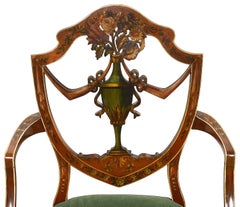 19th Century Sheraton style arm chair