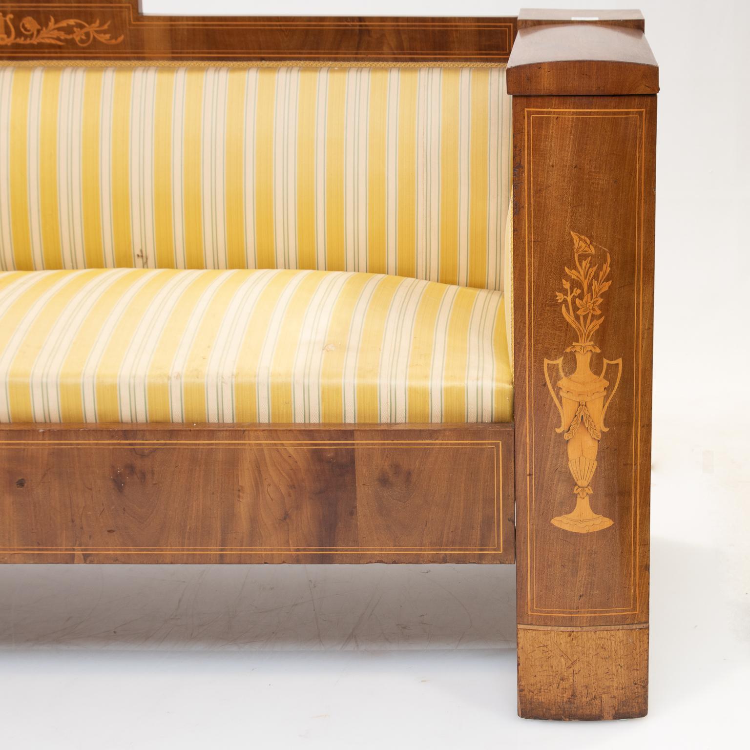 English 19th Century Sheraton Style Sofa