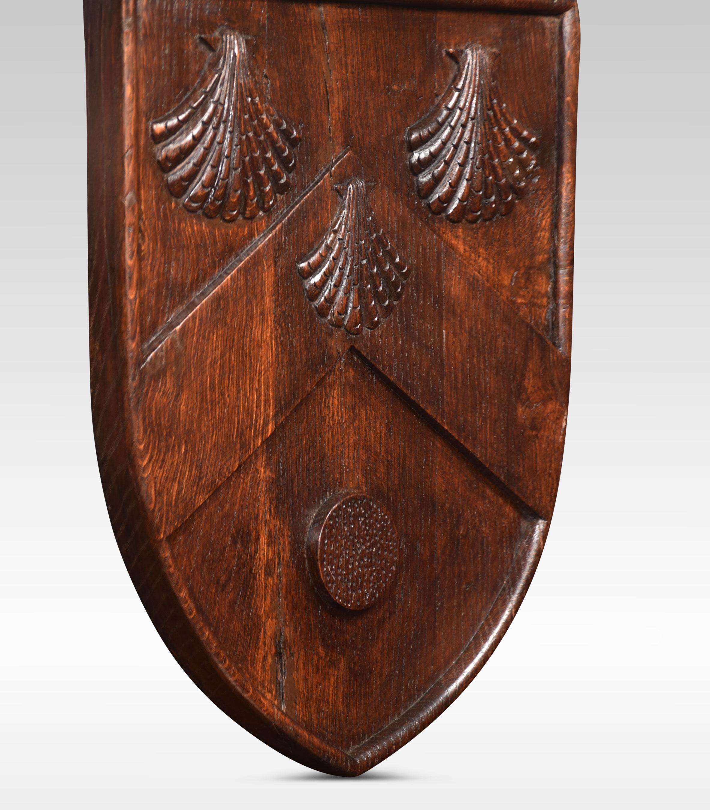 British 19th Century Shield For Sale