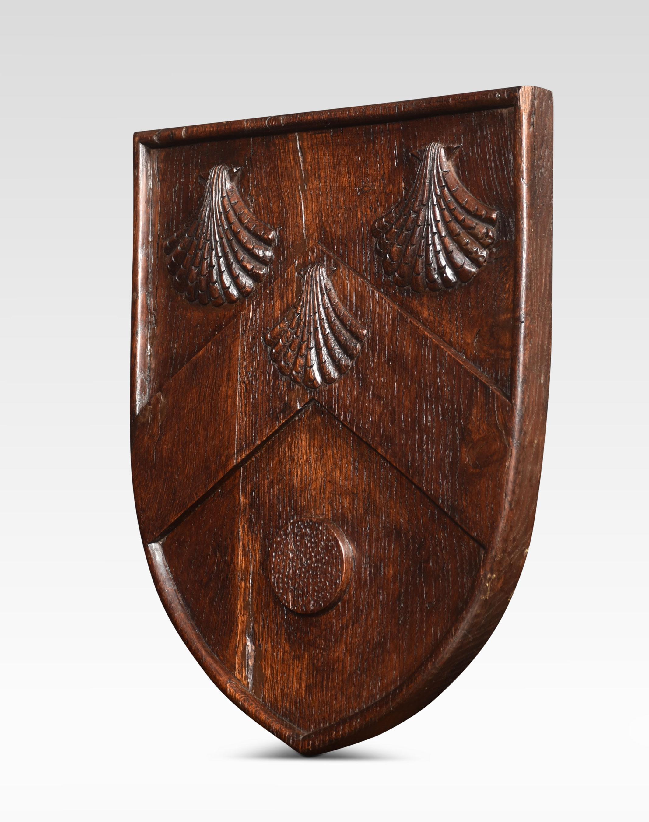 19th Century Shield In Good Condition For Sale In Cheshire, GB