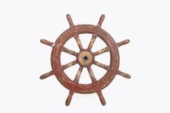 19th Century Ship Steering Wheel