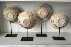 19th Century Corsica Porcelain Shipwreck Plate, Mounted Display