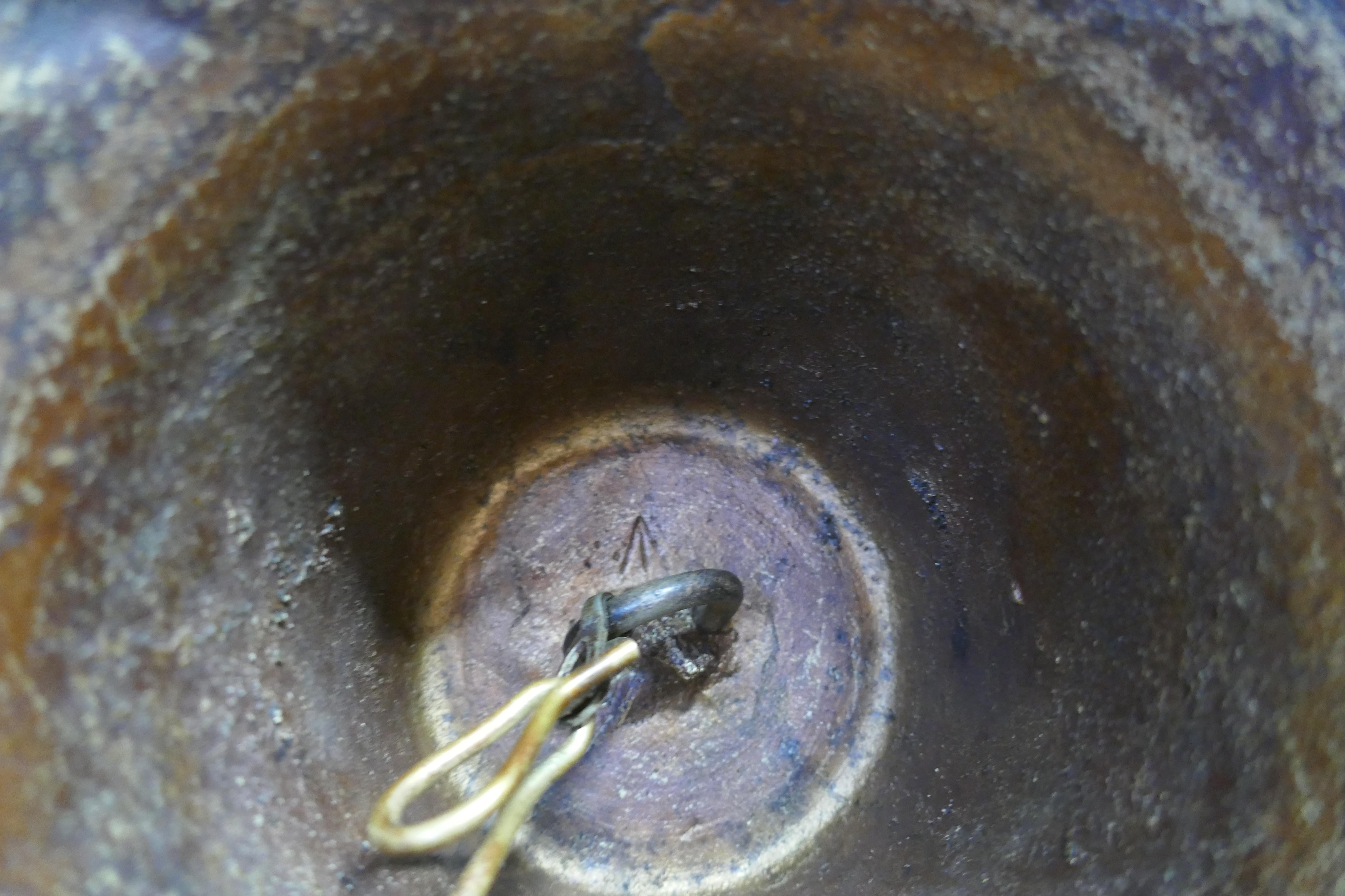 19th Century Ships Bell with Naval Broad Arrow Stamp In Good Condition In Godshill, Isle of Wight