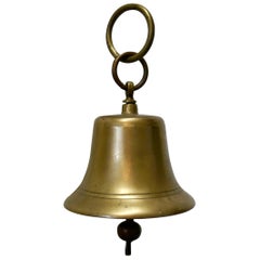 19th Century Ships Bell with Naval Broad Arrow Stamp