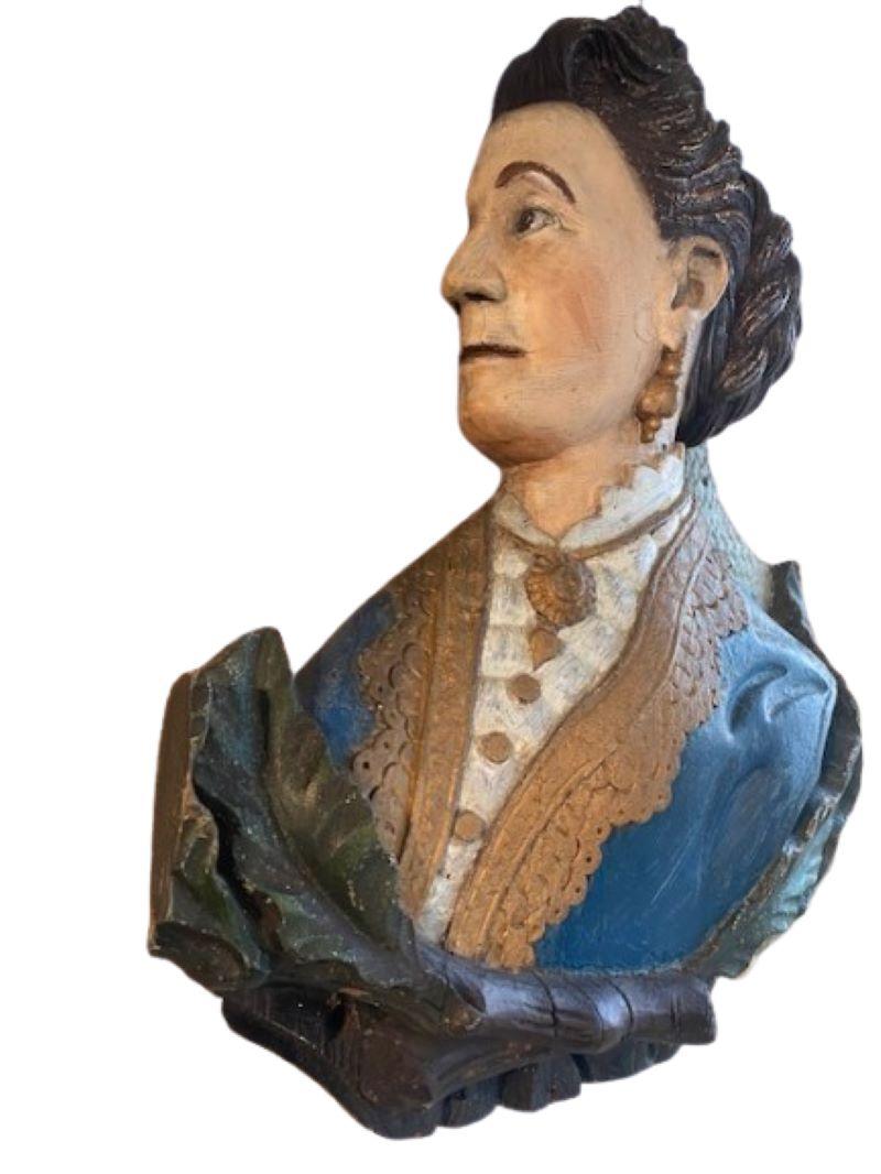 Figurine de tableau arrière de navire du 19e siècle Bon état - En vente à Nantucket, MA