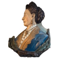 Intaglio di poppa figurato di una nave del XIX secolo