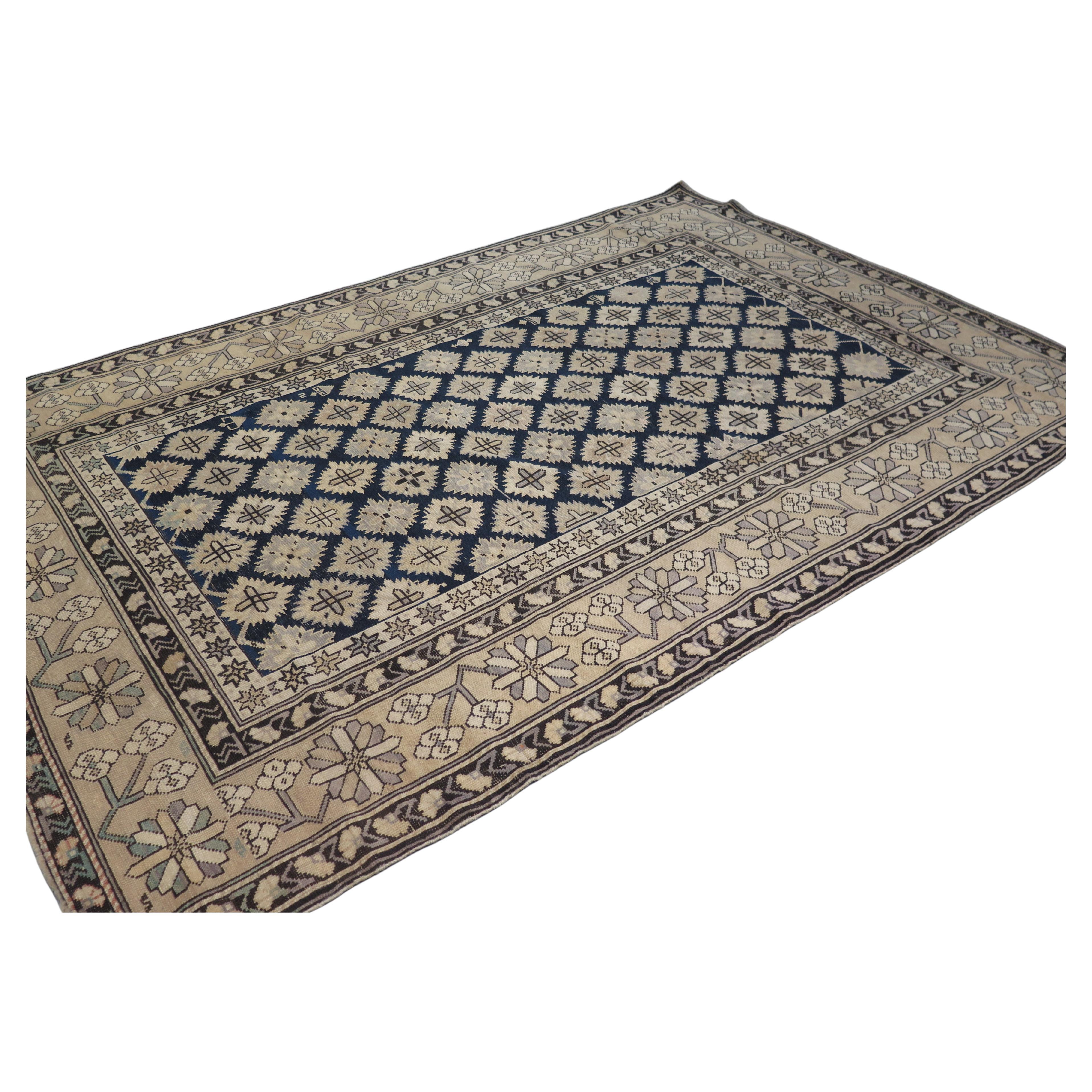 19th Century Shirvan Accent Rug For Sale