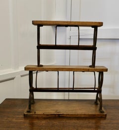 19th Century Shop Double Paper Roll Cutter Dispenser