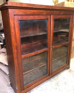 Italian Showcase in Solid Cypress Shelves Tuscany