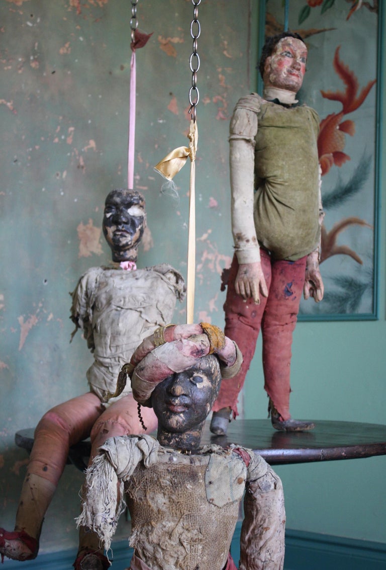 Pupo siciliano, marionnette de l'Opera dei Pupi - Bois