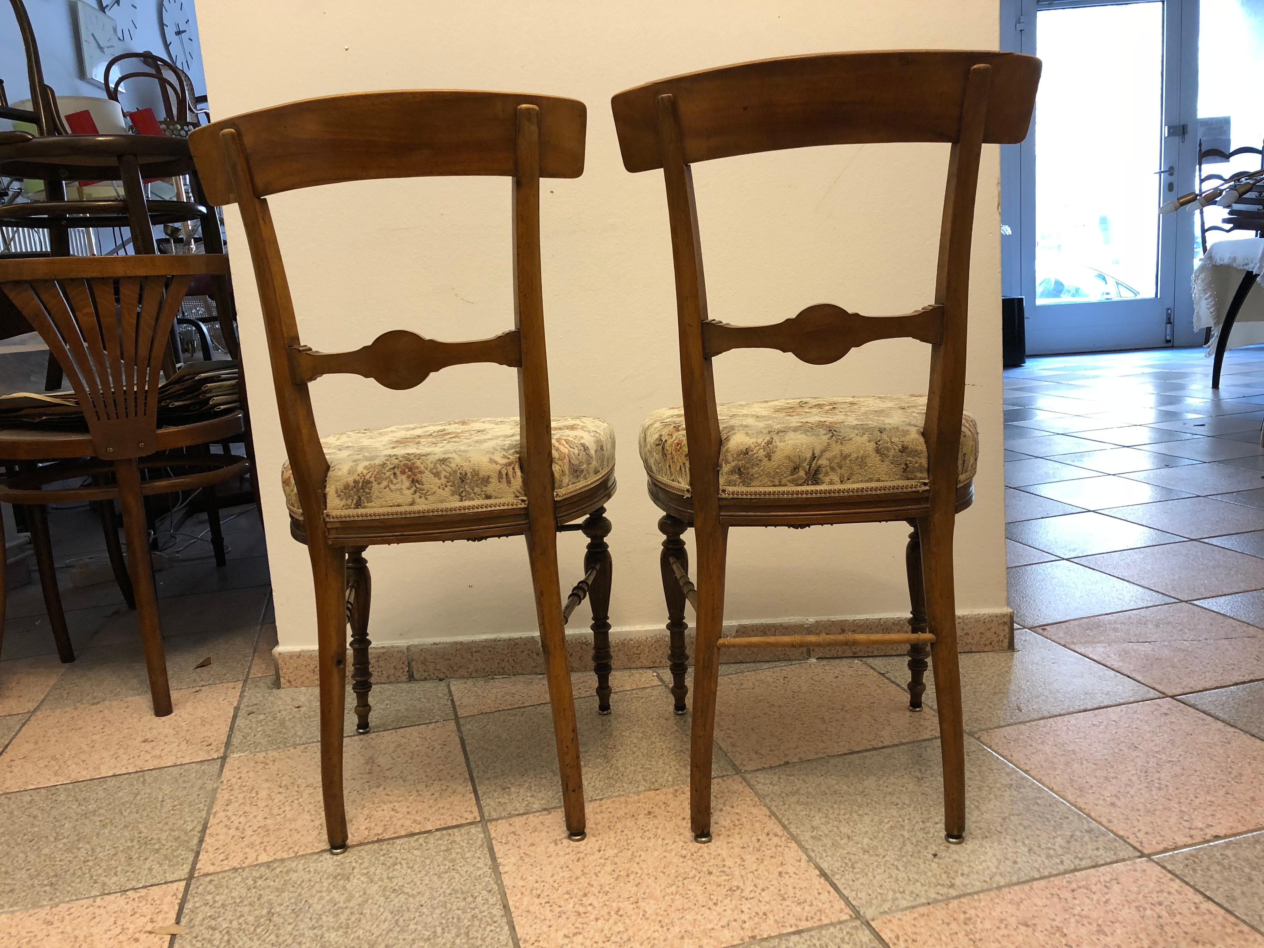 Austrian 19th Century Side Chairs Attributed to Theophil Hansen For Sale