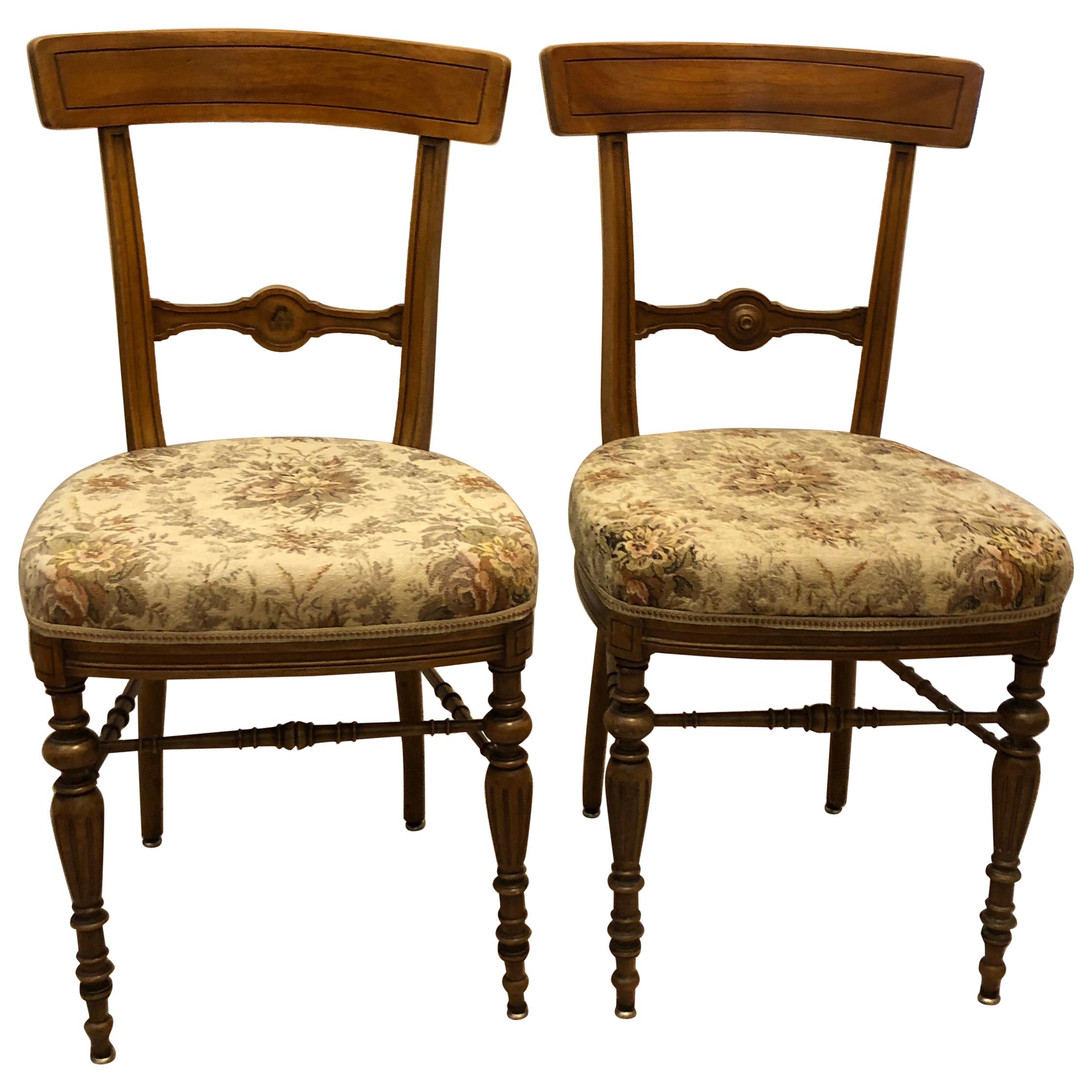 19th Century Side Chairs Attributed to Theophil Hansen For Sale