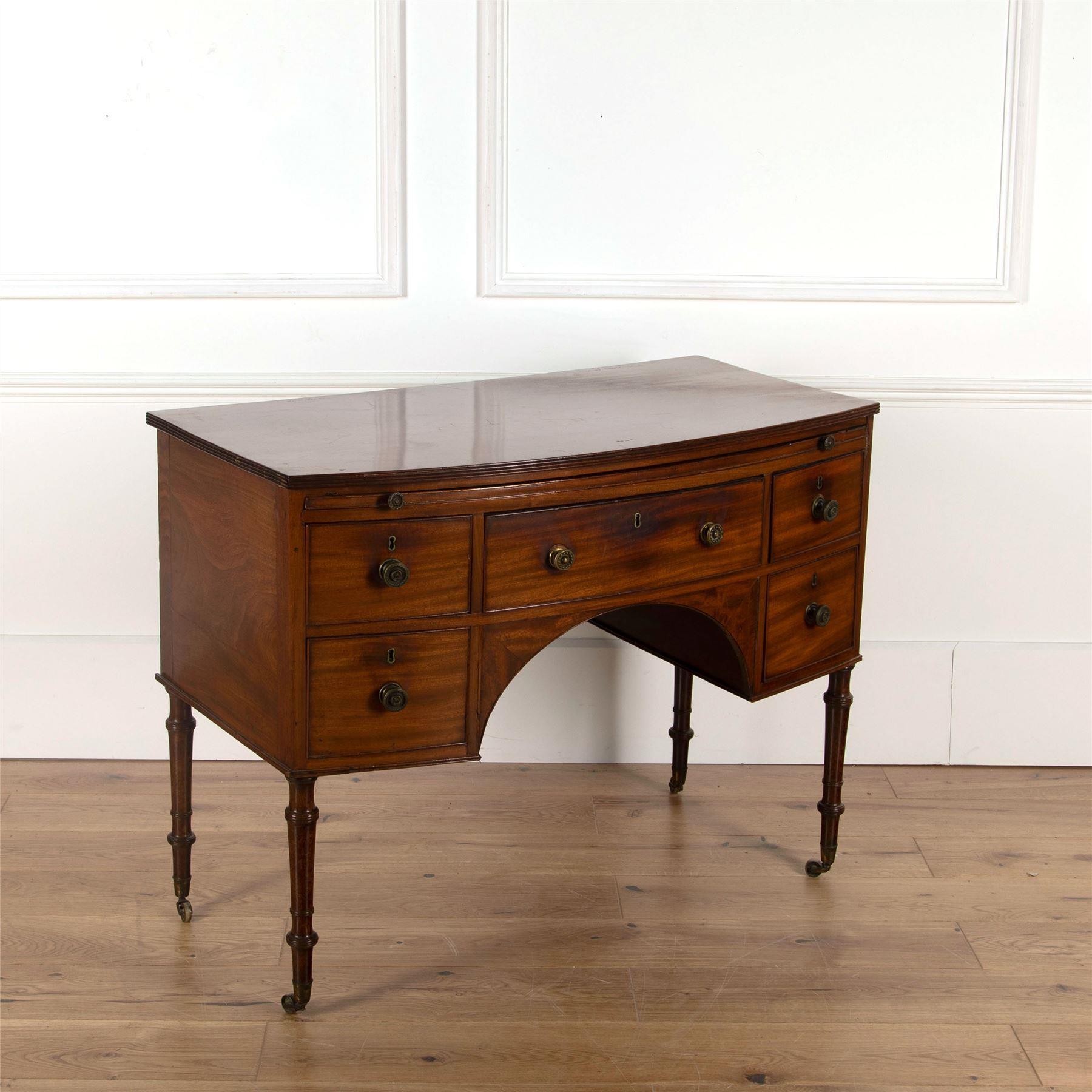 A 19th century side table in the manner of Gillows.