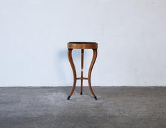 19th Century Side Table (Gueridon / Jardiniere), With Hoof Feet, Italy