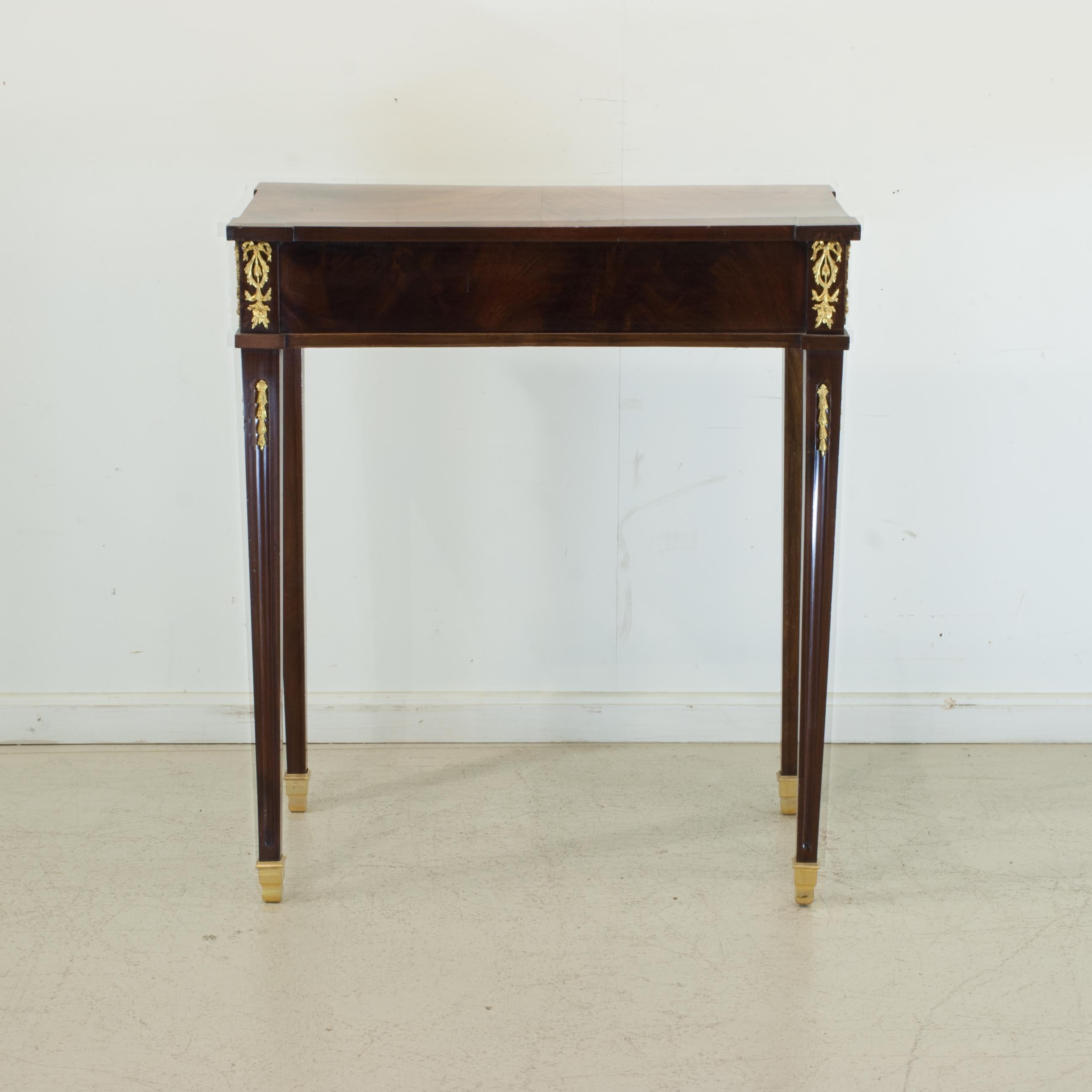 19th Century Side Table with Gilt Fittings In Good Condition For Sale In Oxfordshire, GB