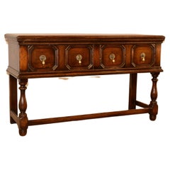 Antique 19th Century Sideboard and Bookcase