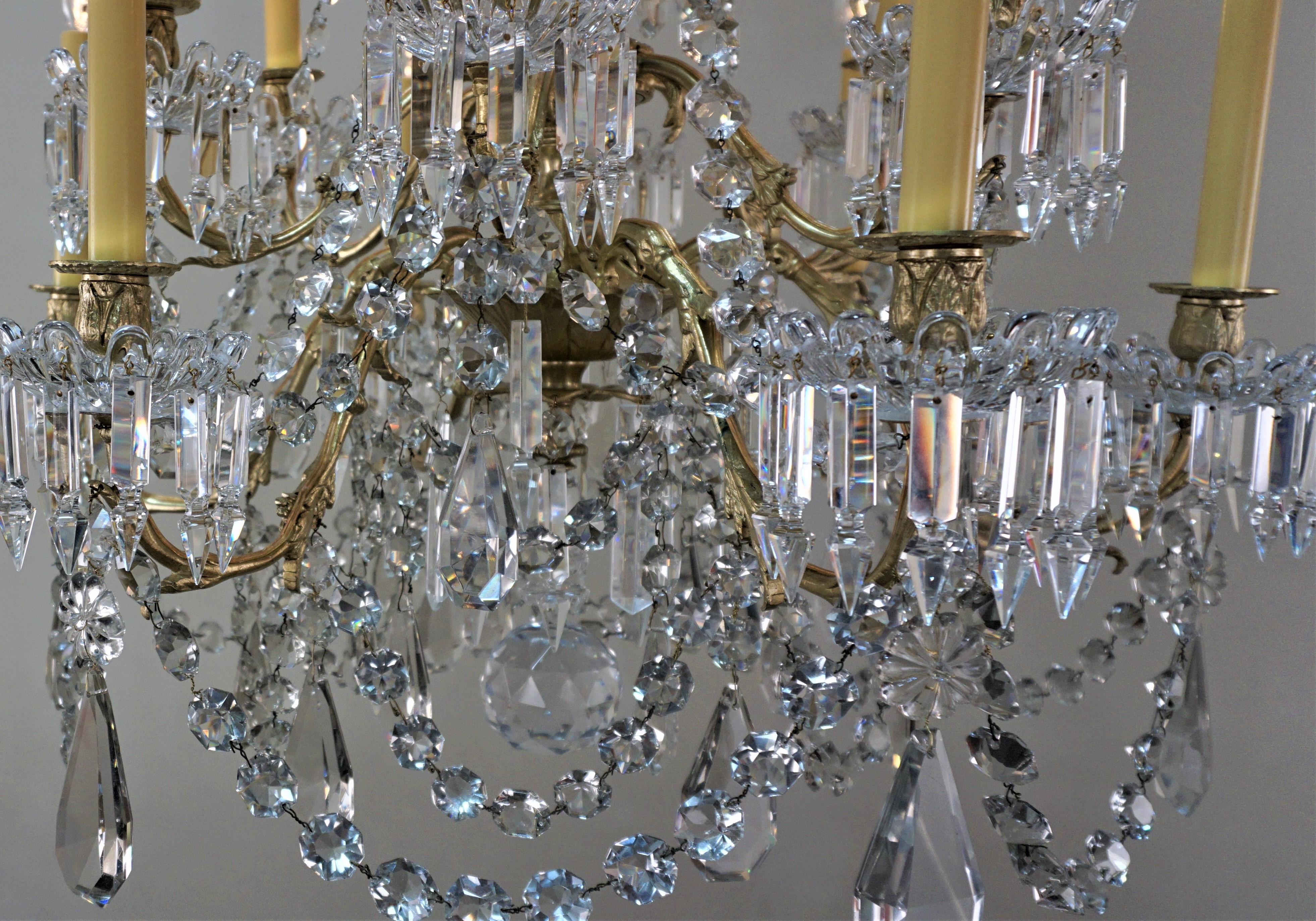 baccarat chandelier for sale
