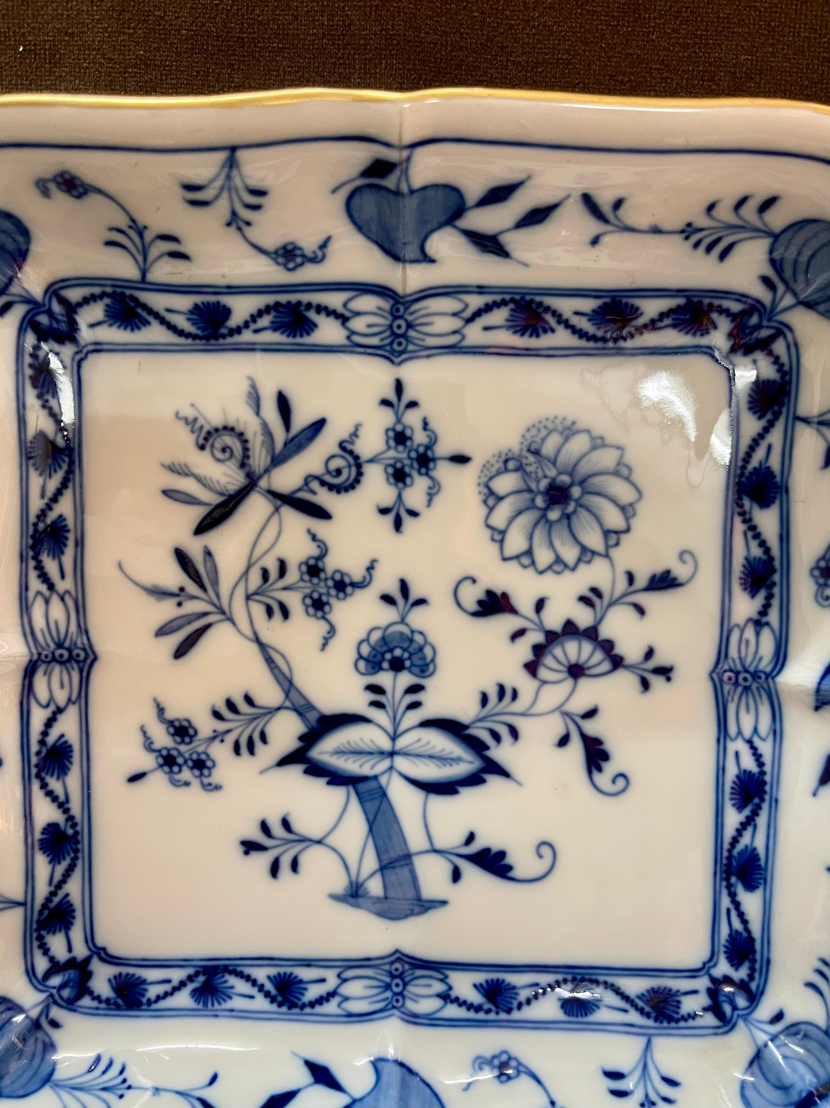 19th Century Signed Meissen Porcelain Artwork im Zustand „Gut“ im Angebot in Roma, IT