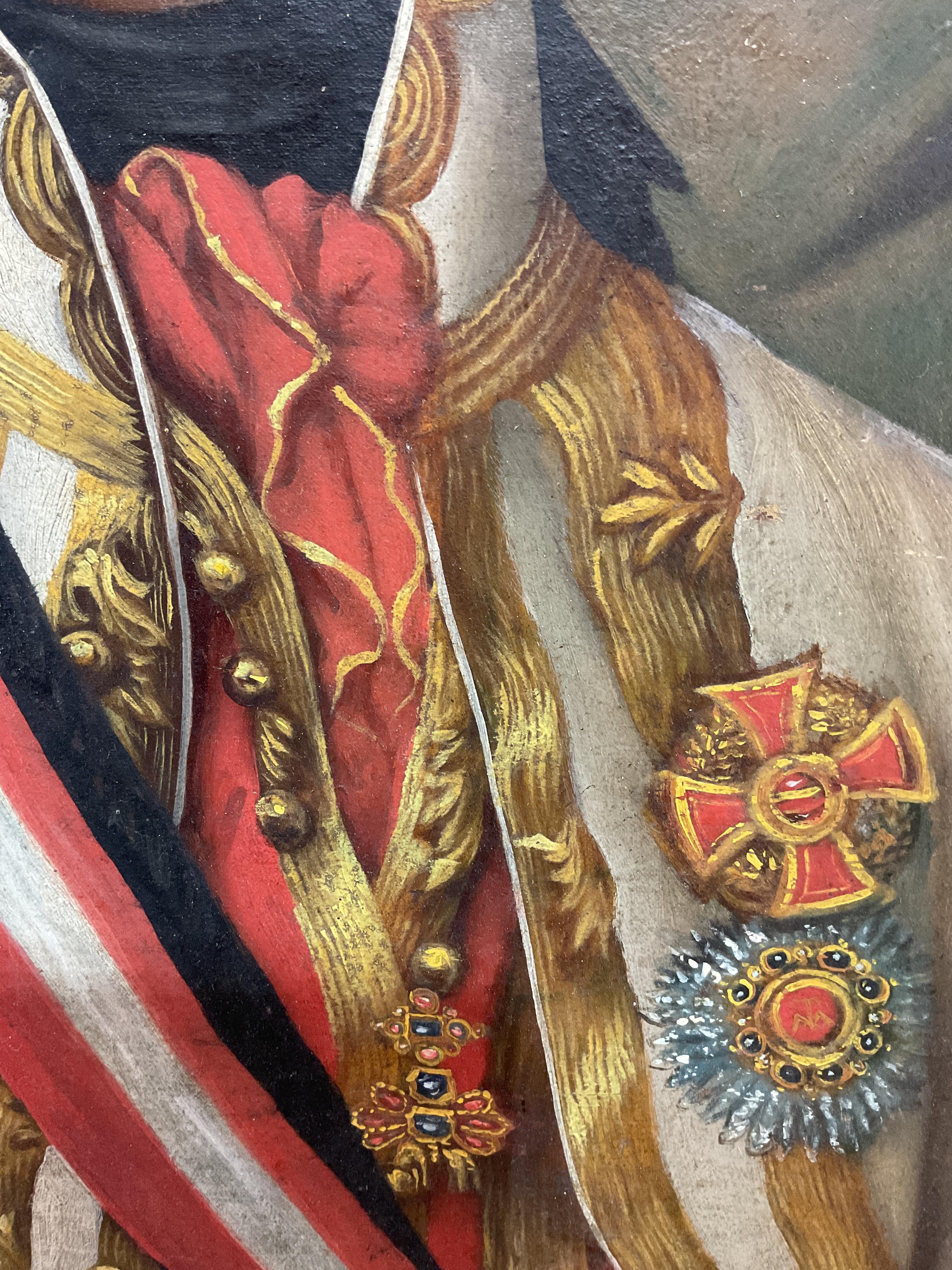 Signiertes Ölgemälde des belgischen Kaisers aus dem 19. Jahrhundert im Angebot 5