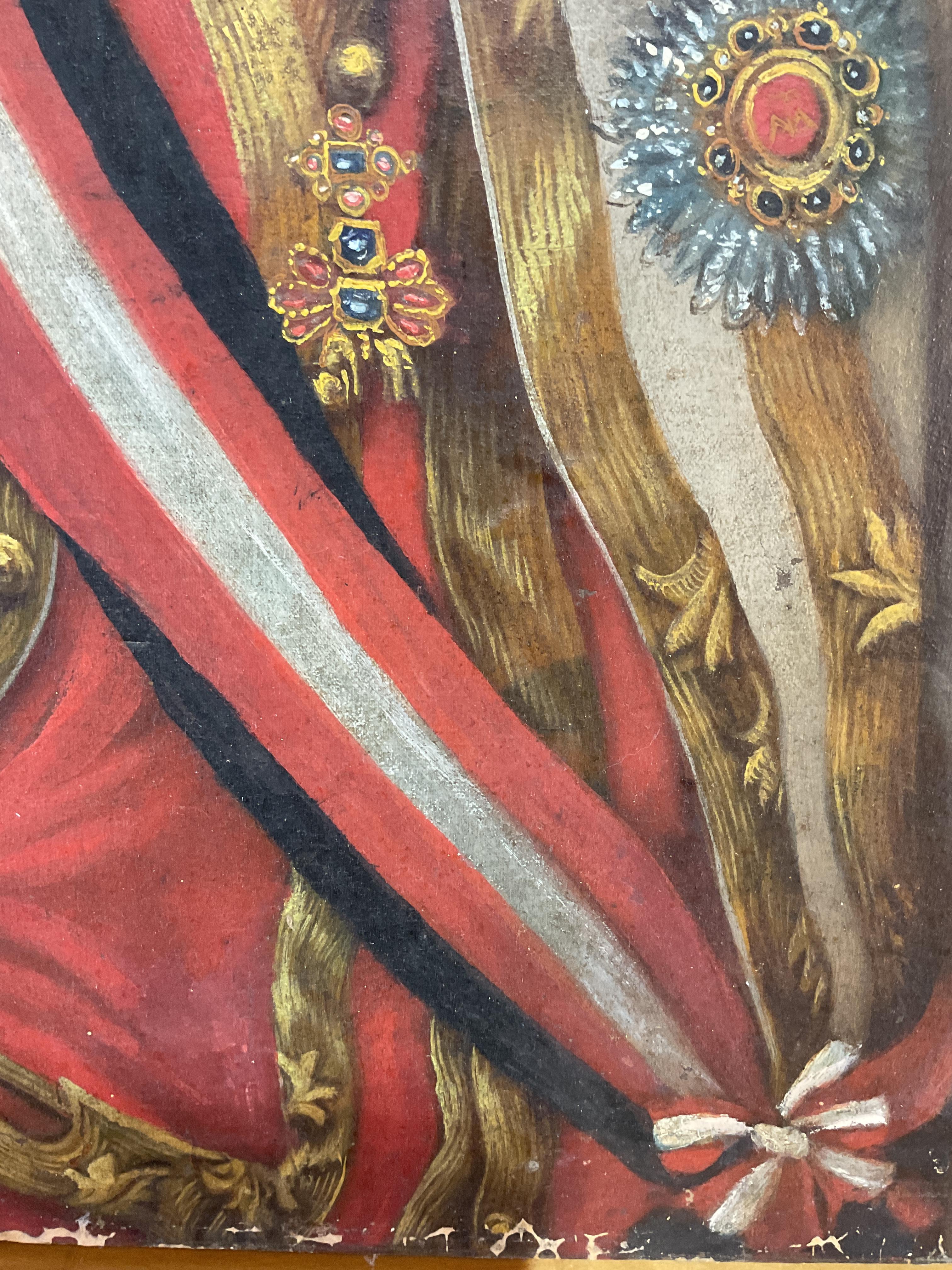 Signiertes Ölgemälde des belgischen Kaisers aus dem 19. Jahrhundert im Angebot 3