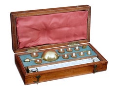 19th Century Sikes Hydrometer Set Buss 33 Hatton Garden