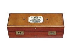 19th century Sikes scientific hydrometer set