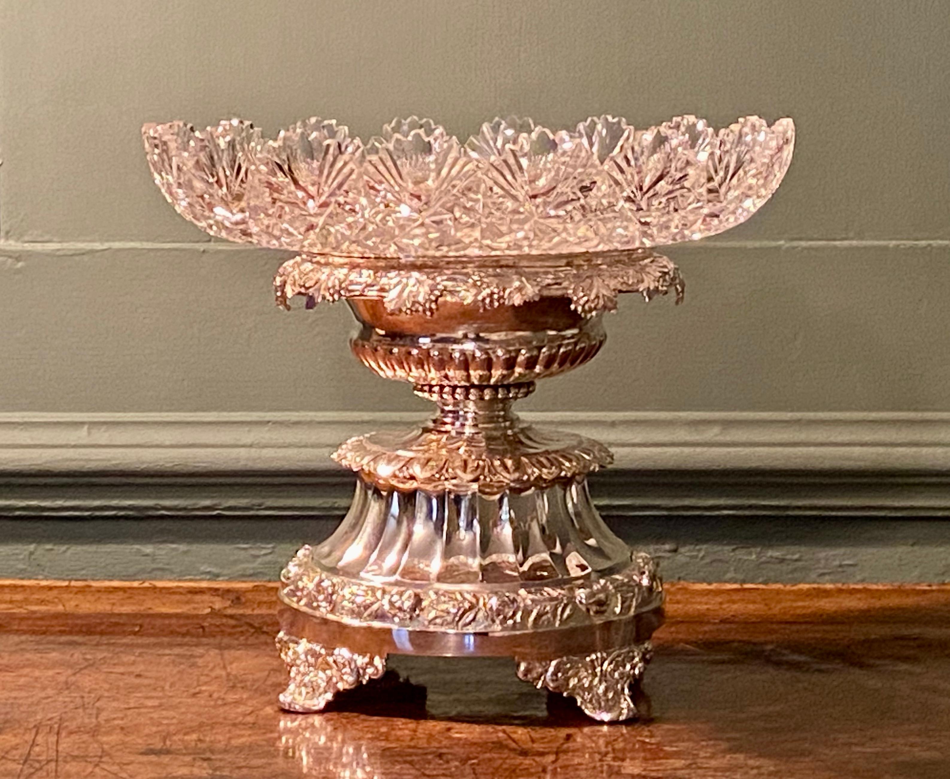 European 19th Century Silver Centrepiece For Sale