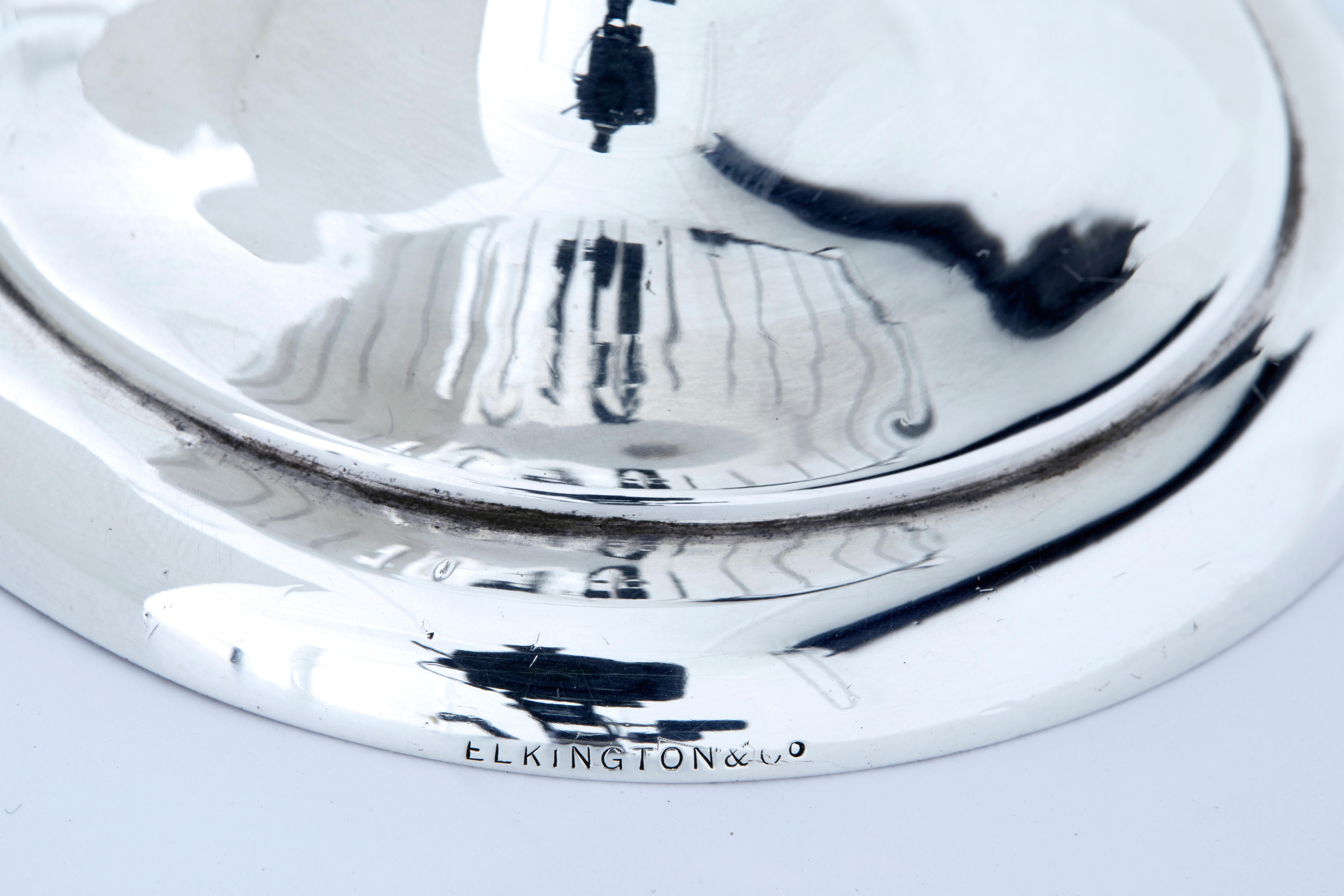 19th century silver claret jug by Frederick Elkington im Angebot 2