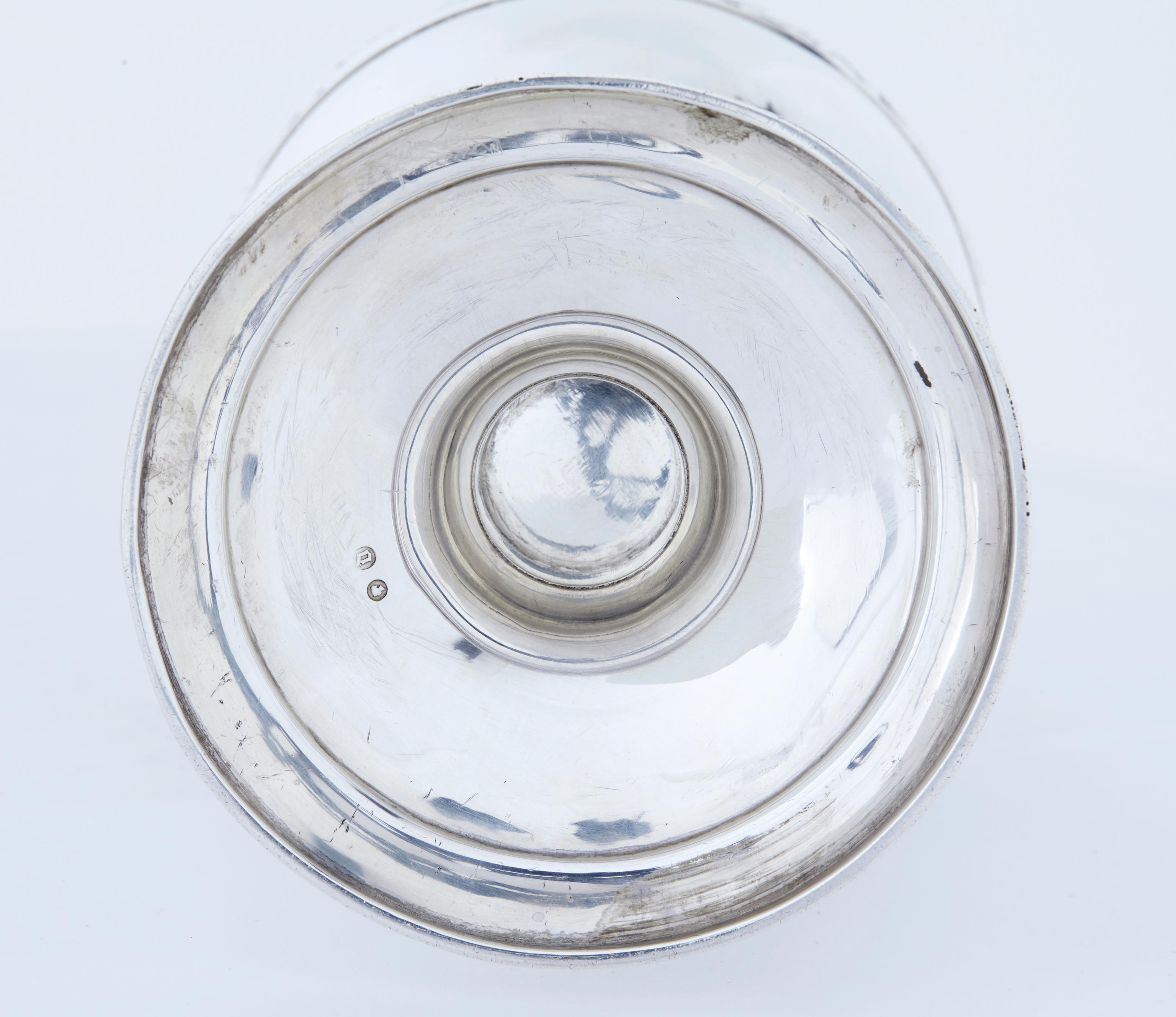19th century silver claret jug by Frederick Elkington For Sale 3
