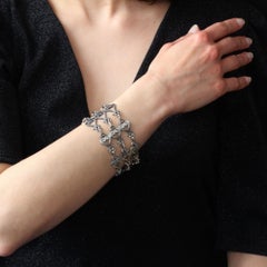 19th Century Silver Cuff Bracelet