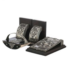 19th Century - Silver Desk Set