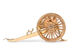 19th Century Silver Gilt French Wine Trolley