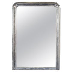 19th Century Silver Gilt Louis Philippe Mirror