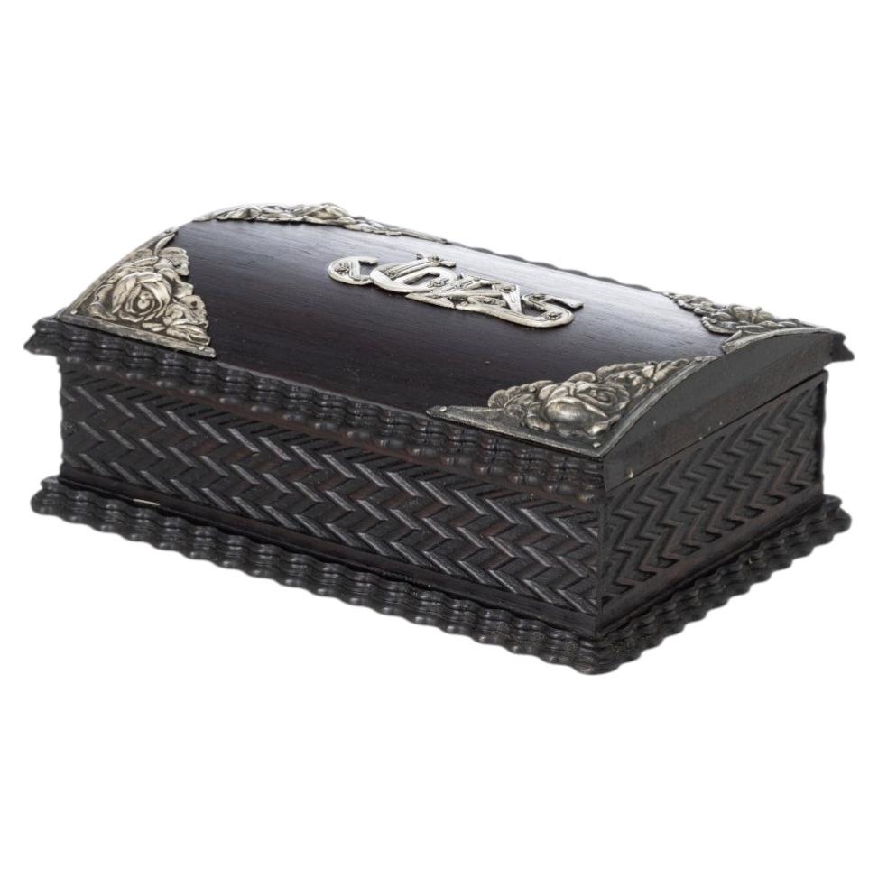 19th Century - Silver Jewelry Box