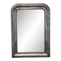 19th Century Silver Louis Phillipe Mirror