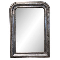 19th Century Silver Louis Phillipe Mirror