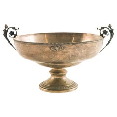 Centro de mesa de plata del siglo XIX