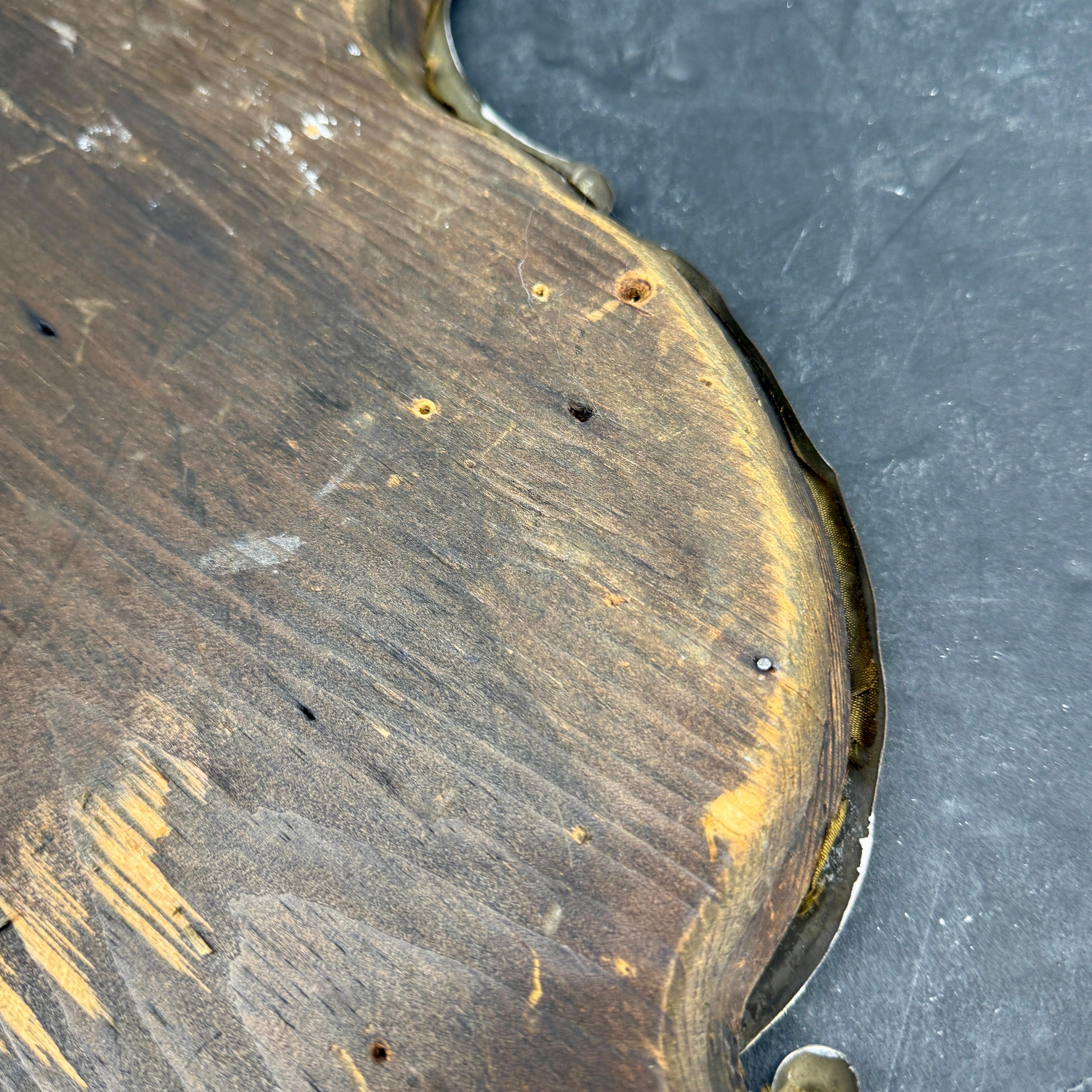 19th Century Silver Plate Tableau Mirrored Tabletop Tray For Sale 12