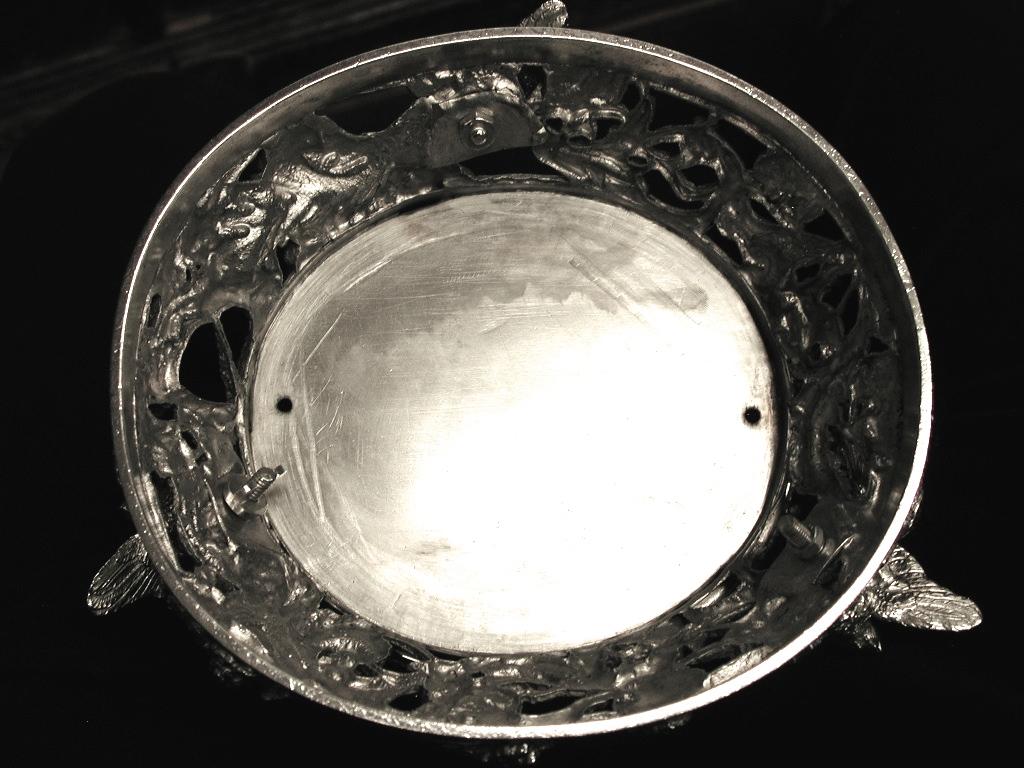 19th Century Silver Plated Quart Lidded Tankard, circa 1870 1