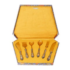 19th Century - Silver Serving Cutlery Set